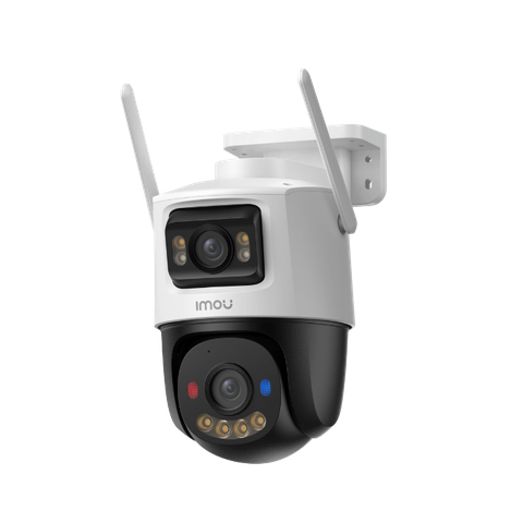 S7XFP (8MP) xoay 360, cam 2 mắt, Công nghệ Aurora đêm như ngày, có đèn xanh đỏ báo động, có màu đêm, đàm thoại 2 chiều