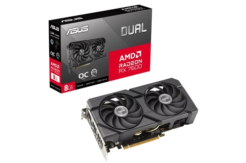 VGA ASUS DUAL RX7600 8G OC EVO