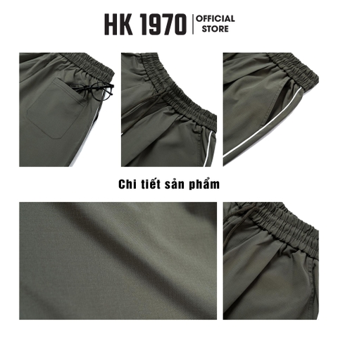 Quần Gió Thể Thao Nam Nữ Chất Gió Kẻ Ô Mềm Mịn Thoáng Mát, Dáng Rộng Trẻ Trung Dễ Phối Đồ Thời Trang Q217