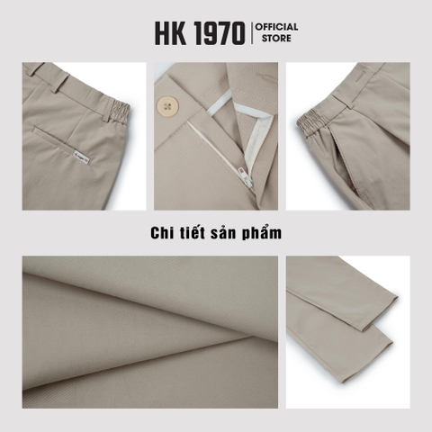 Quần Kaki Nam Chất Vải Kaki Vải Kaki 280gsm Mềm Mịn Co Giãn Form Đẹp Không Xù Dáng Baggy Ống Suông Phong Cách Thanh Lịch Trẻ Trung Q259
