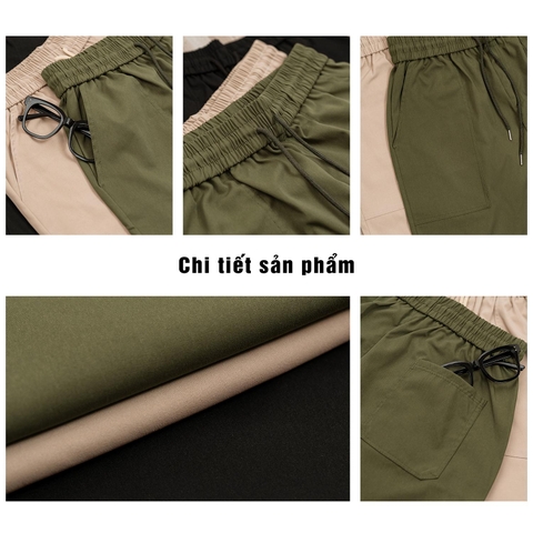 Quần Short KaKi Nam Nữ Unisex Chất Vải KaKi 2 Da Form Ống Rộng Oversize Dài Qua Gối Q207 quan thethao