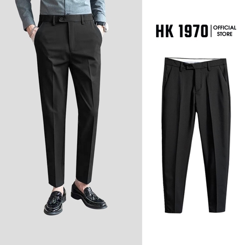 Quần âu nam, quần tây nam phong cách hàn quốc form slimfit đẹp cùng chất vải tuyết mưa ống côn Q181 Menswear Pants