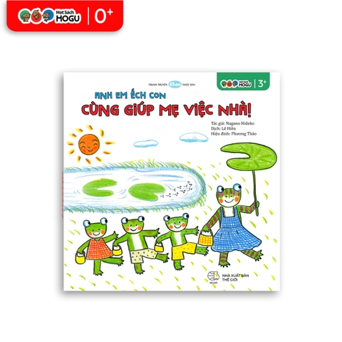 Anh em Ếch con Cùng giúp mẹ việc nhà