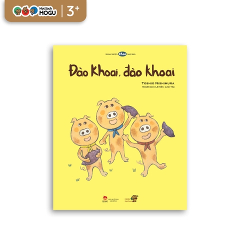 Đào Khoai Đào Khoai | Ehon cho bé từ 3 tuổi | Học kiên nhẫn & vui khám phá