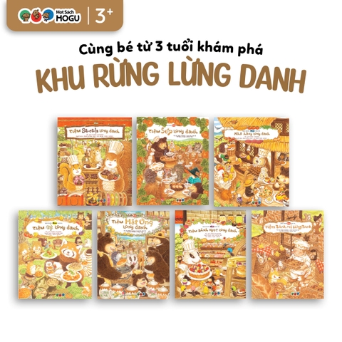 Khu Rừng Diệu Kỳ | Bộ Ehon cho bé từ 3 tuổi | Hợp tác & sẻ chia