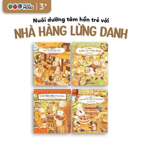 Nhà Hàng Lừng Danh | Bộ Ehon cho bé từ 3 tuổi | Tự tin – Hợp tác – Sáng tạo