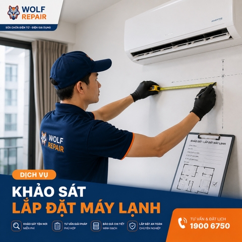 Khảo sát lắp đặt