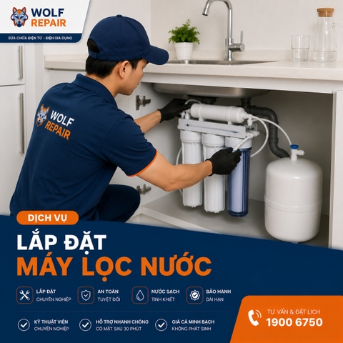 Lắp đặt Máy lọc nước
