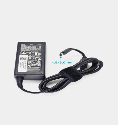 Sạc laptop Dell 65W - Chân Kim Nhỏ - Chữ Nhật