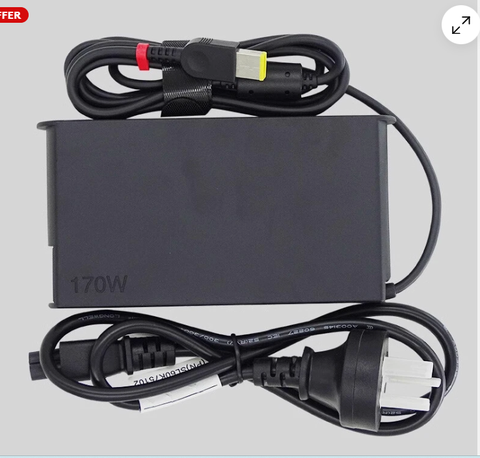 Sạc laptop Lenovo 170W (USB oval)