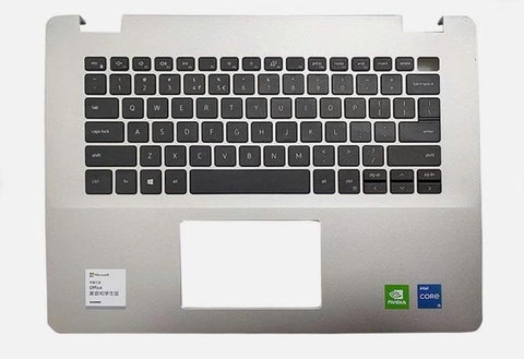Bàn phím Dell Vostro 3400 3401 ins 5493 Bệ C màu bạc
