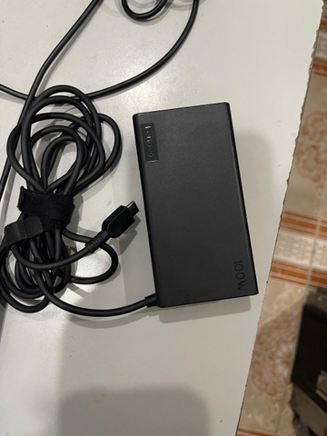Sạc Lenovo 20V 5A 100W - Chân USB Type C - Dài