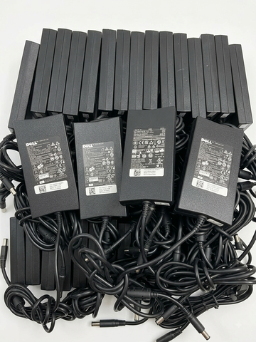 Sạc laptop Dell 130W - chân kim to - LED