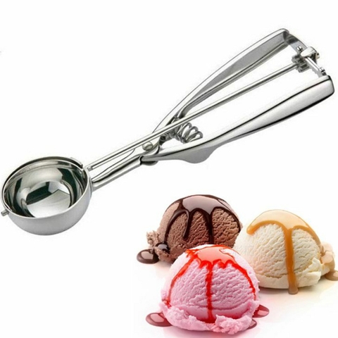 Dụng Cụ Múc Kem Inox – Múc Nhanh, Tròn Đều, Không Dính Tay 5cm