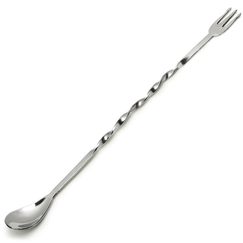 Thìa Cocktail Hai Đầu Inox 304 – Trộn Trà Sữa, Pha Chế Đa Năng Chuẩn Quầy Bar