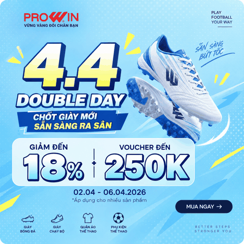 Double Day 4.4: Chốt Giày Mới – Sẵn Sàng Ra Sân