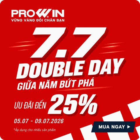 Double Day 7.7: Giữa Năm Bứt Phá – Săn Deal Prowin Giá Tốt