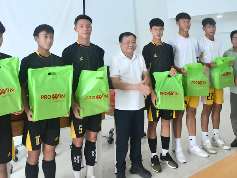 Prowin giao lưu cùng Câu lạc bộ Bóng đá Bà Rịa – Vũng Tàu