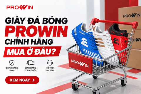 Giày Đá Bóng Prowin Chính Hãng Mua Ở Đâu? Hướng Dẫn Nhận Biết Hàng Chuẩn Hãng