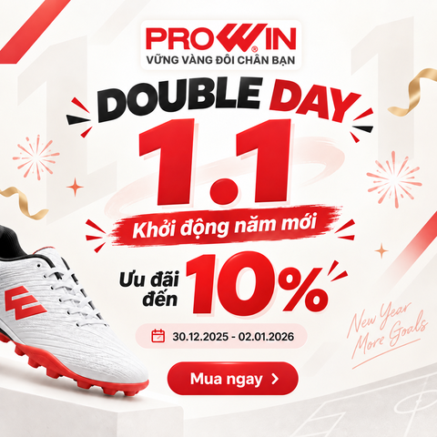 Double Day 1.1: Khởi Động Năm Mới – Săn Deal Thể Thao Cùng Prowin