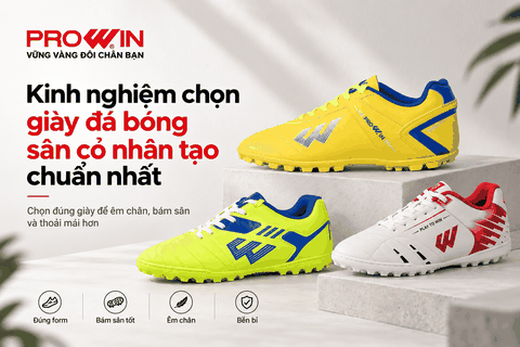 Kinh Nghiệm Chọn Giày Đá Bóng Sân Cỏ Nhân Tạo Chuẩn Nhất 2026