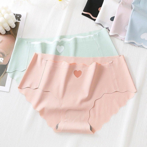 Sét 10 Quần Lót Nữ Su Lạnh Không Đường May