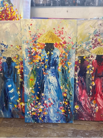 500 áo dài 40x80