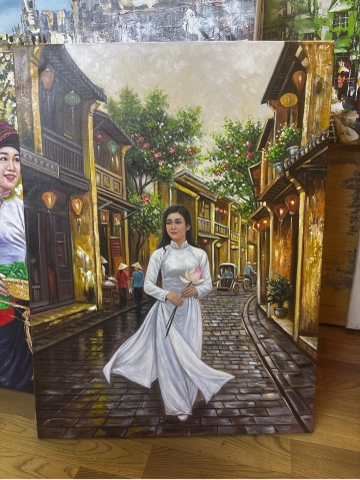 483 cô gái 60x80