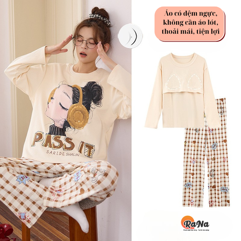 Quần Áo Dài Cổ Tròn