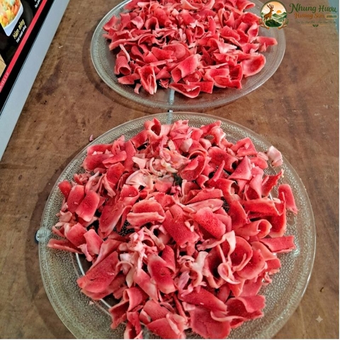 Nhung Hươu Tươi Thái Lát