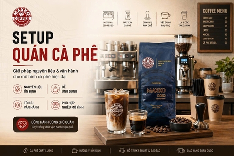Setup quán cà phê theo luồng một chiều để giảm thời gian phục vụ