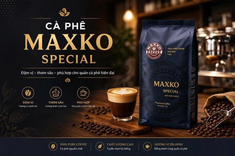 Cà phê Maxko Special: chọn profile phù hợp từng gu khách