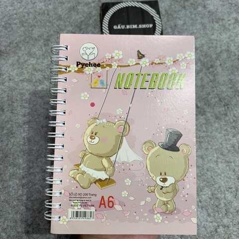 Sổ lò xo 200 trang khổ A6 - mua càng NHIỀU giá càng RẺ