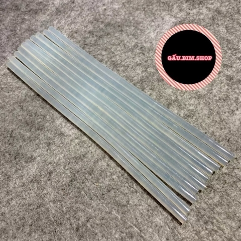 10 cây Keo nến to dài 24.5cm, đường kính 1cm