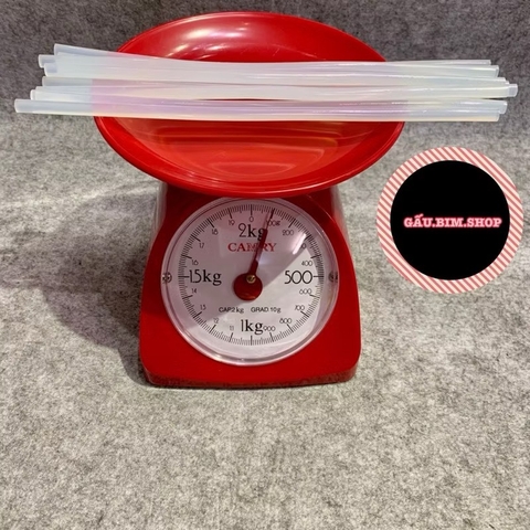 10 cây Keo nến to dài 24.5cm, đường kính 1cm