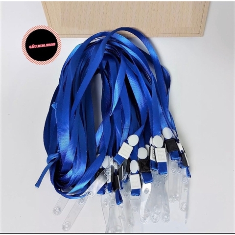 [Giá sỉ] 10 Dây đeo thẻ tên (dây phù hiệu) móc nhựa