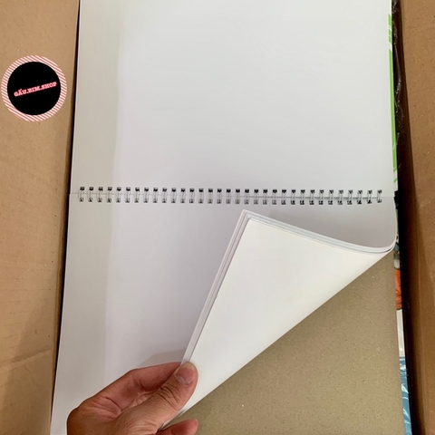 Vở vẽ mỹ thuật lò xo 40 trang khổ A4 (20x30cm)