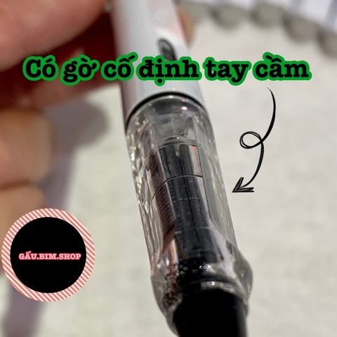 Bút mực (bút máy) ngòi Kim Tinh, có thể dùng được ống mực tẩy