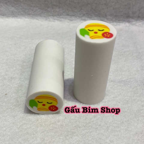 Gôm, tẩy dài 5cm, đường kính 2cm có nhiều mẫu mã đặc sắc