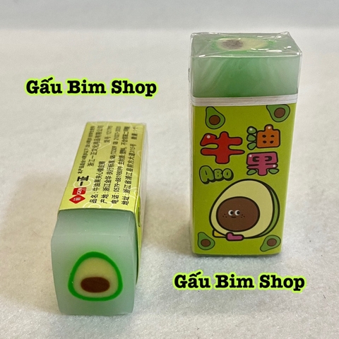 Gôm, tẩy dài 5cm, đường kính 2cm có nhiều mẫu mã đặc sắc