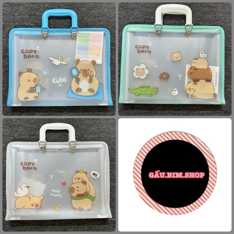 Cặp học thêm 7 ngăn và 12 ngăn nhựa cao cấp (Mẫu mã thay đổi liên tục)