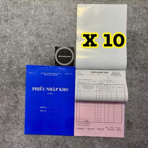 Khổ A4 - Hoá đơn bán lẻ, phiếu nhập kho, phiếu xuất kho(1,2,3 liên)