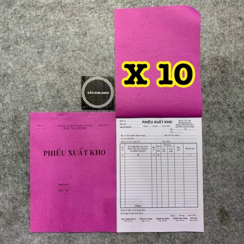 Khổ A4 - Hoá đơn bán lẻ, phiếu nhập kho, phiếu xuất kho(1,2,3 liên)