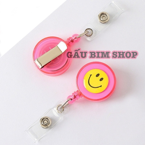 Kẹp bảng tên Mặt Cười (Củ rút mặt cười dùng để kẹp bảng tên, bảng phù hiệu)