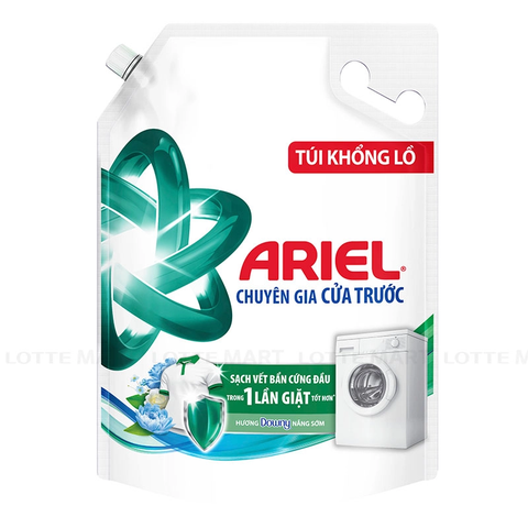Nước Giặt Ariel Cửa Trên Sạch Sâu Hương Nắng Mai 3.2kg