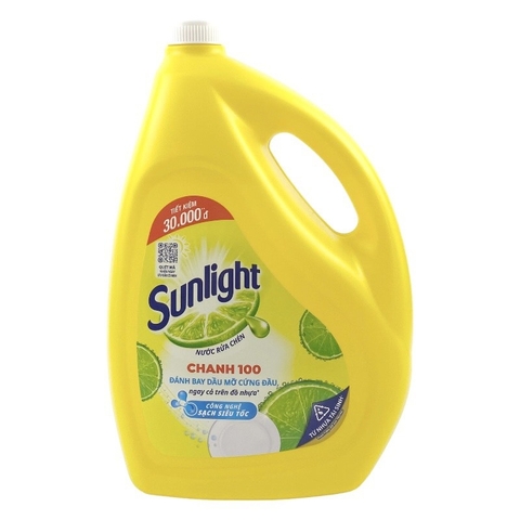 Nước rửa bát Sunlight Chanh 100 3.6kg