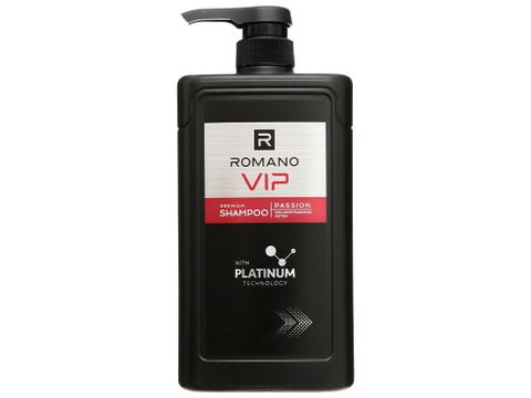Dầu gội nước hoa cao cấp Romano VIP 650g