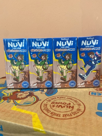 Sữa Nuvi thạch Socola to