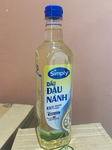 Dầu ăn Simply 1l