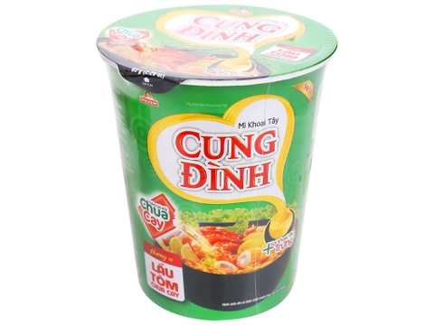 Mì Ly Cung Đình vị lẩu tôm chua cay